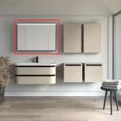 Ogledalo TO 120BL-LED, SW, S (ALEXIS, VITTORIA) 546500