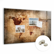 tulup.si Magnetna tabla za decu Zemljevid starega sveta 100x70 cm