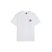 Tommy Jeans Majica modra/rdeča/bela