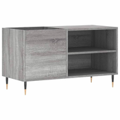 Ormaric za ploce siva boja hrasta 85x38x48 cm konstruirano drvo