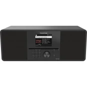 TELESTAR TOP300 Black Digitalni radio DAB +