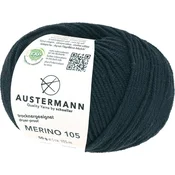 Austermann Merino 105 97612-302 Black Pletilna preja