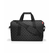 TORBA PUTNA ALLROUNDER L glossy dots  crno REISENTHEL