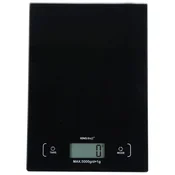 slomart Kuhinjska tehtnica, črna, 5kg, KING Hoff