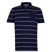 shumee Moška temno modra polo majica z belimi črtami Lee Cooper, velikost L