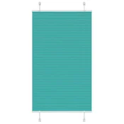 Plisirana zavjesa petrolej zelena 70x150 cm Širina tkanine 69,4 cm Poliester