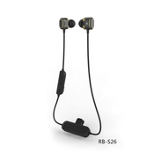 In-Ear športne slušalke brezvrvične RB-S26, 200mAH, Bluetooth 5.0, Li-Ion, Remax, črna