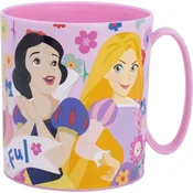 Stor Plastični lonček 390 ml Princeske - Roza
