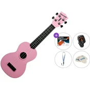 Kala Waterman Standard SET Soft Pink Soprano ukulele