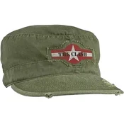 The Clash Star Logo (Distressed) Kapa Olive Green UNI