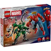 Lego super heroes marvel mech battle spiderman vs enemy ( LE76338 )