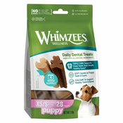 Whimzees Puppy zobni priboljški XS/S, 28 x 7,5 g