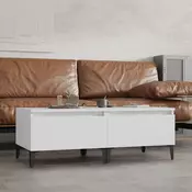 Vidaxl vidaXL Nočne omarice, komplet 2 kosov, bele, 50x46x35 cm