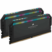 DDR5 64GB 6600MHz CL32 KIT (2x32GB) Corsair RGB Dominator Platinum 1.4 črna (CMT64GX5M2B6600C32)