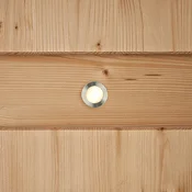 EVN LD3102 Luč za vgradnjo 12V IP68 O1,8cm 0,2W 830 - Hodnik - Sodobni - iz nerjavečega jekla, prozorno - Kovina
