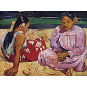D-Toys - Puzzle Gauguin Paul: Tahitijanke na plaži 1000 - 1 000 kosov