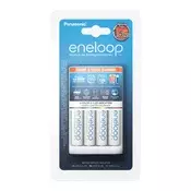 Polnilec za baterije NiMH Panasonic BQ-CC55E in 4 baterije Eneloop AA