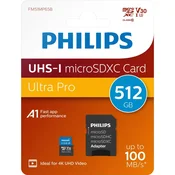 PHILIPS Ultra Pro 512GB MicroSDXC 30 MB/s PH114272