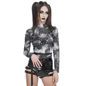 Gothic in punk majica moška - Punk tie-dyed - DEVIL FASHION - TT266