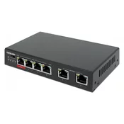 Intellinet 561686 mrežno stikalo Fast Ethernet (10/100) Power over Ethernet (PoE) Črna