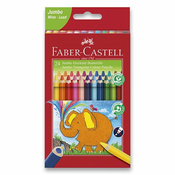 Pastelke Faber-Castell Extra Jumbo 24 barv