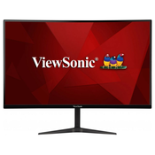 ViewSonic VX2718 Gaming monitor, PC, MHD, Full HD, VA, 165Hz, 1ms, HDMI, DO, 27, Zakrivljen, Crni