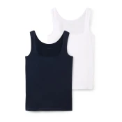 TOM TAILOR Top  mornarska / bela