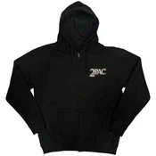 2Pac Crown Seal (Back Print) Black L Kapuco