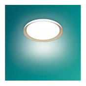 Philips 929004116601 Pebblo ue plafonska lampa ss bela 10w 27k ( 20662 )