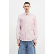 Bombažna srajca Aries Patchwork LS Shirt