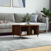 Stolic za kavu Smeda hrasta 60x50x36,5 cm konstruirano drvo
