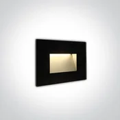 ZIDNA SVJETILJKA LED 4W/3000K/300lm/ IP65 CRNA