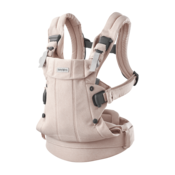 Baby Carrier Harmony - Light pink/Woven mélange