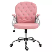 Homestar Pisarna stol 595x605x93-103 cm roza