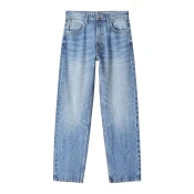 Bershka Kavbojke moder denim
