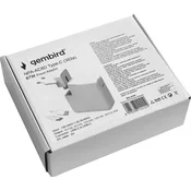 Gembird NPA-AC8D Punjač za laptop, 67W, USB-C to USB-C, 5V/3A,9V/3A,12V/3A,15V/3A, 20V/3.35A