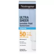 Neutrogena Ultra Sheer nevidni vlažilni fluid za zaščito pred soncem hydration ZF 50, 50 ml