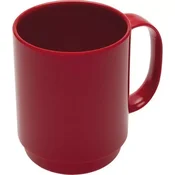 Ornamin plastična skodelica 300 ml, rdeča