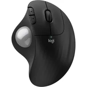Logitech Miš M575s Ergo Trackball Wireless Black