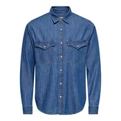Only & Sons Srajca ONSRAY moder denim