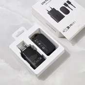 Kucni punjac PD Fast charger za Samsung sa PD Type C kablom CE, 25W, Crni