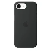 Apple Silikonska maska za iPhone 16e, Crna