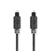 Nedis Optični avdio kabel TosLink moški TosLink moški 3 00 m Okrogla PVC antracit Škatla