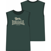 LONSDALE Majica Clopton  trst / temno zelena
