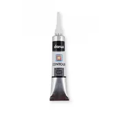 Darwi Glass Vitraž kontura 22 ml | izberite odtenek - silver