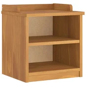 shumee vidaXL klop v preddverju SANDNES 45x40x50 cm masivni les bor
