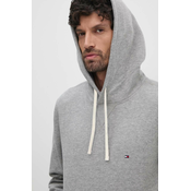 TOMMY HILFIGER Majica ESSENTIAL  siva