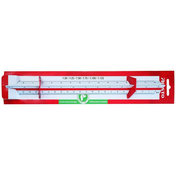 ARISTO trirobno ravnilo Merilo 1:20 :25 :50 :75 :100 :125 blister AR23702