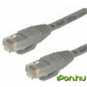 VALUE Value 21.99.0910 RJ45 omrežni kabel\, Patch kabel CAT 6 U/UTP 10.00 m siva  1 kos, (20420034)