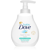 Dove Baby Sensitive Moisture gel za umivanje za telo in lase 400 ml